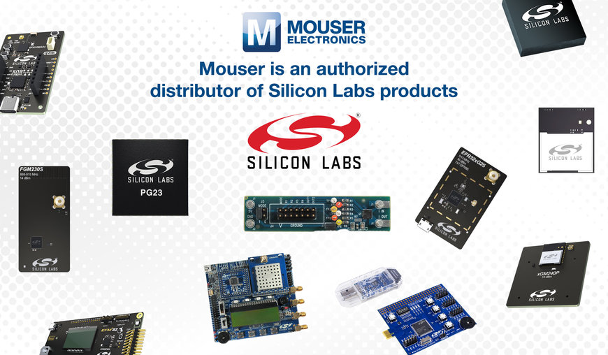 Mouser Electronics propose une large sélection de produits de Silicon Labs 